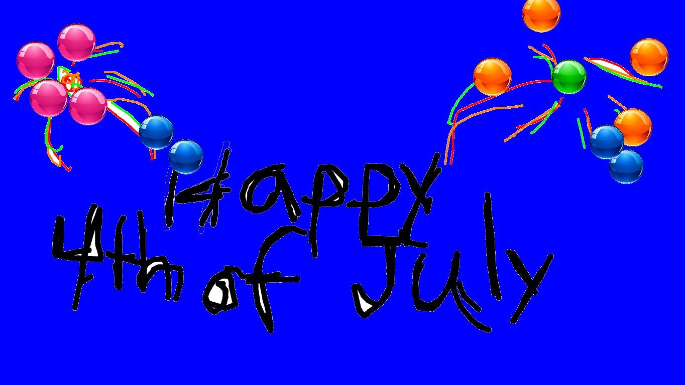 4th of july card