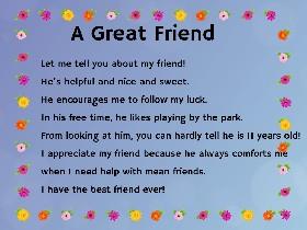 A Great Friend