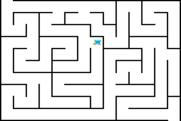 invader maze