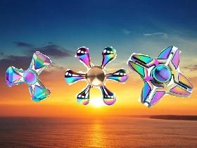 sunset fidget spinners 2