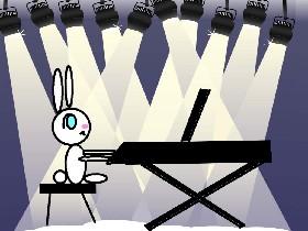 PIANO BUNNY!!!! 1