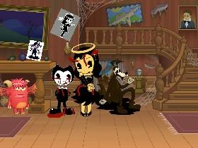 Alice and bendy the first sight