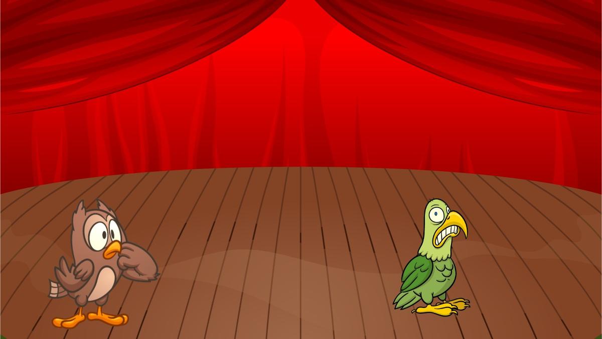 Owl and Bird Comedy Show