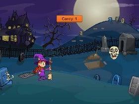 trick or treat grave yard