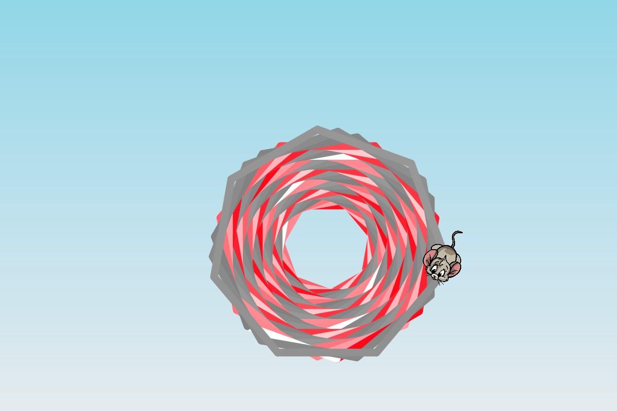 Candy Cane Spiral