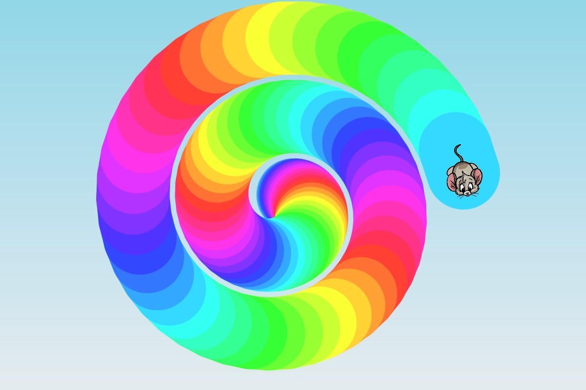 rainbow swirl