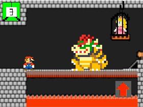 Mario bowser battle