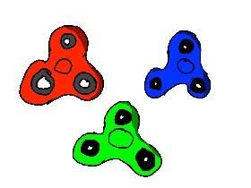 The forever fidget spinners