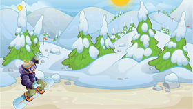 snow boarder game