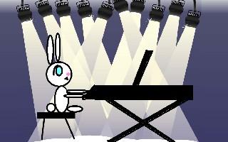 PIANO BUNNY!!!! #1