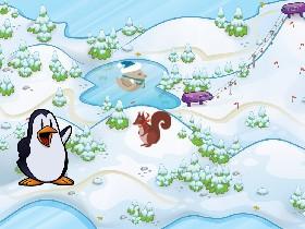 snow penguin