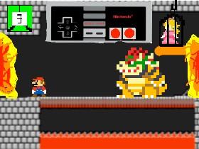 Super Mario Bowser battle  1