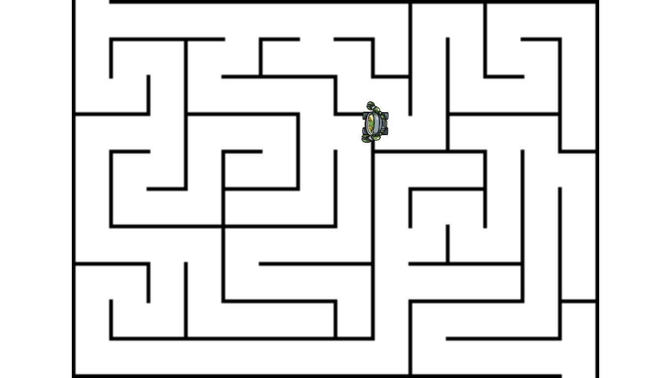 robot maze