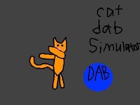dabbing cat