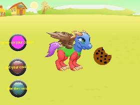 Cookie eating dragon