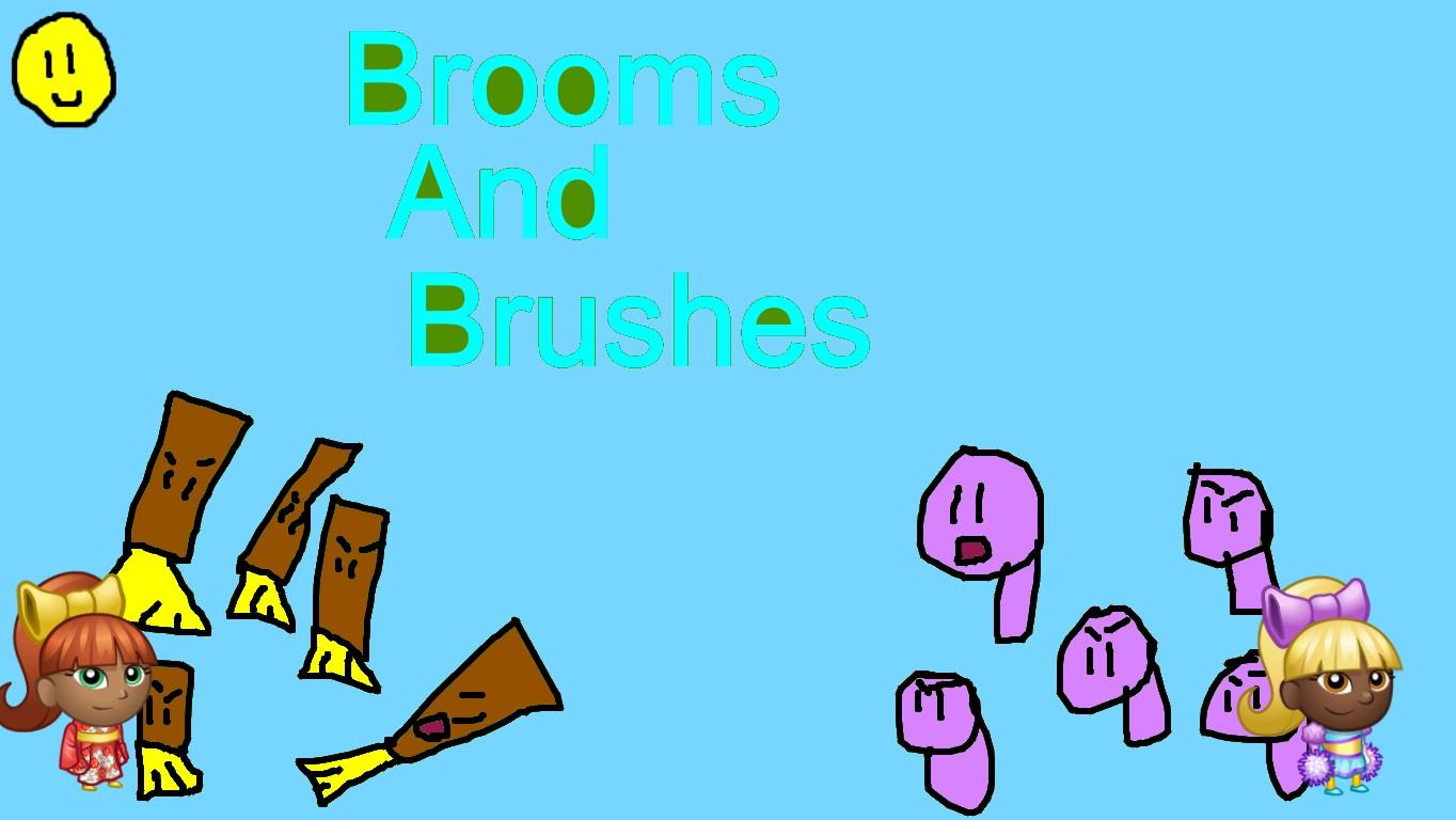 brooms and brushes