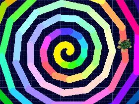 Spiral Triangles Literally