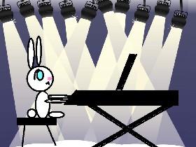 PIANO BUNNY!!!! 1