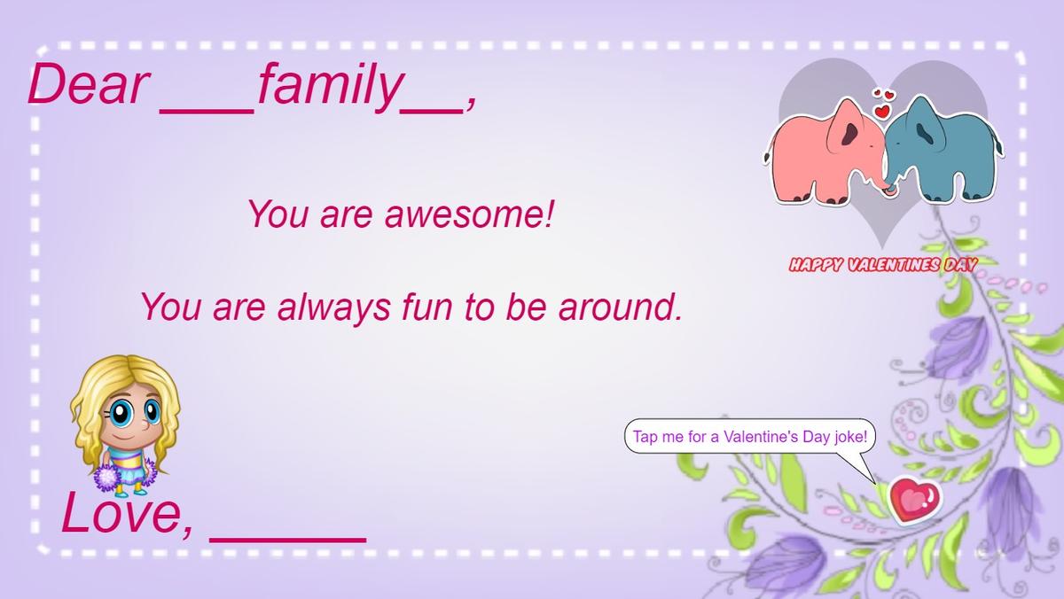 Valentine's Day E-card