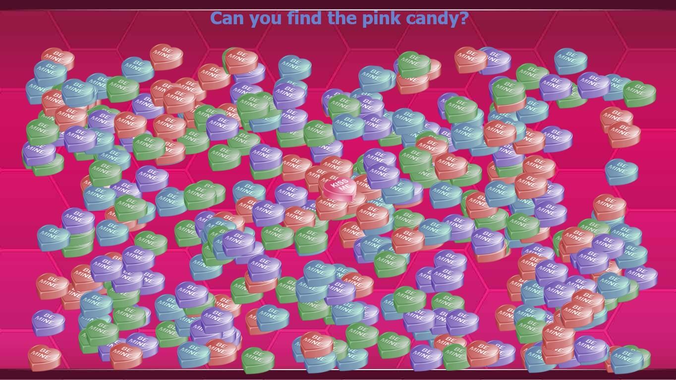 Candy Heart Search