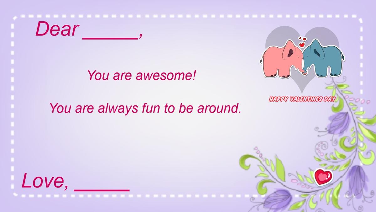 Valentine's Day E-card Emma