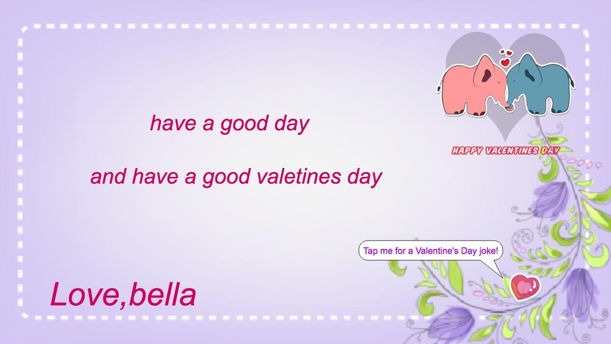 Valentine's Day E-card