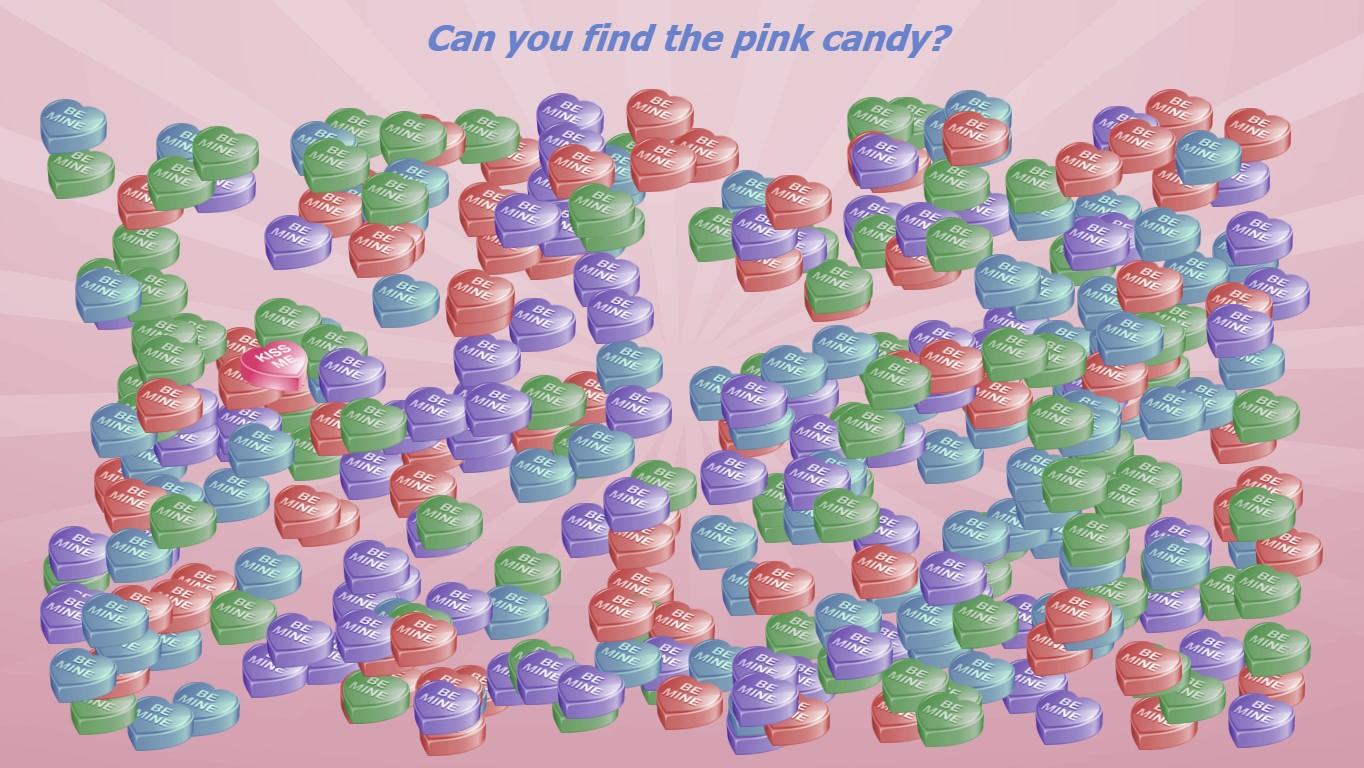 Candy Heart Search