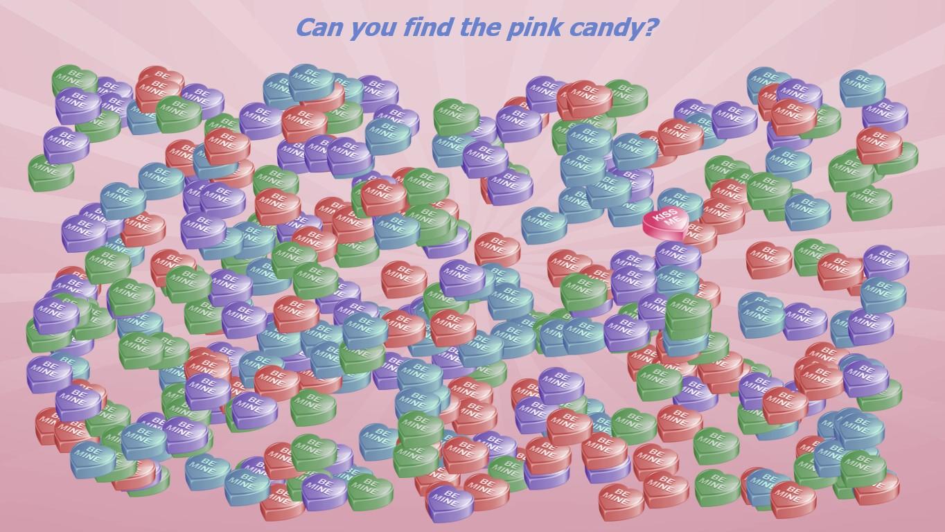 Candy Heart Search