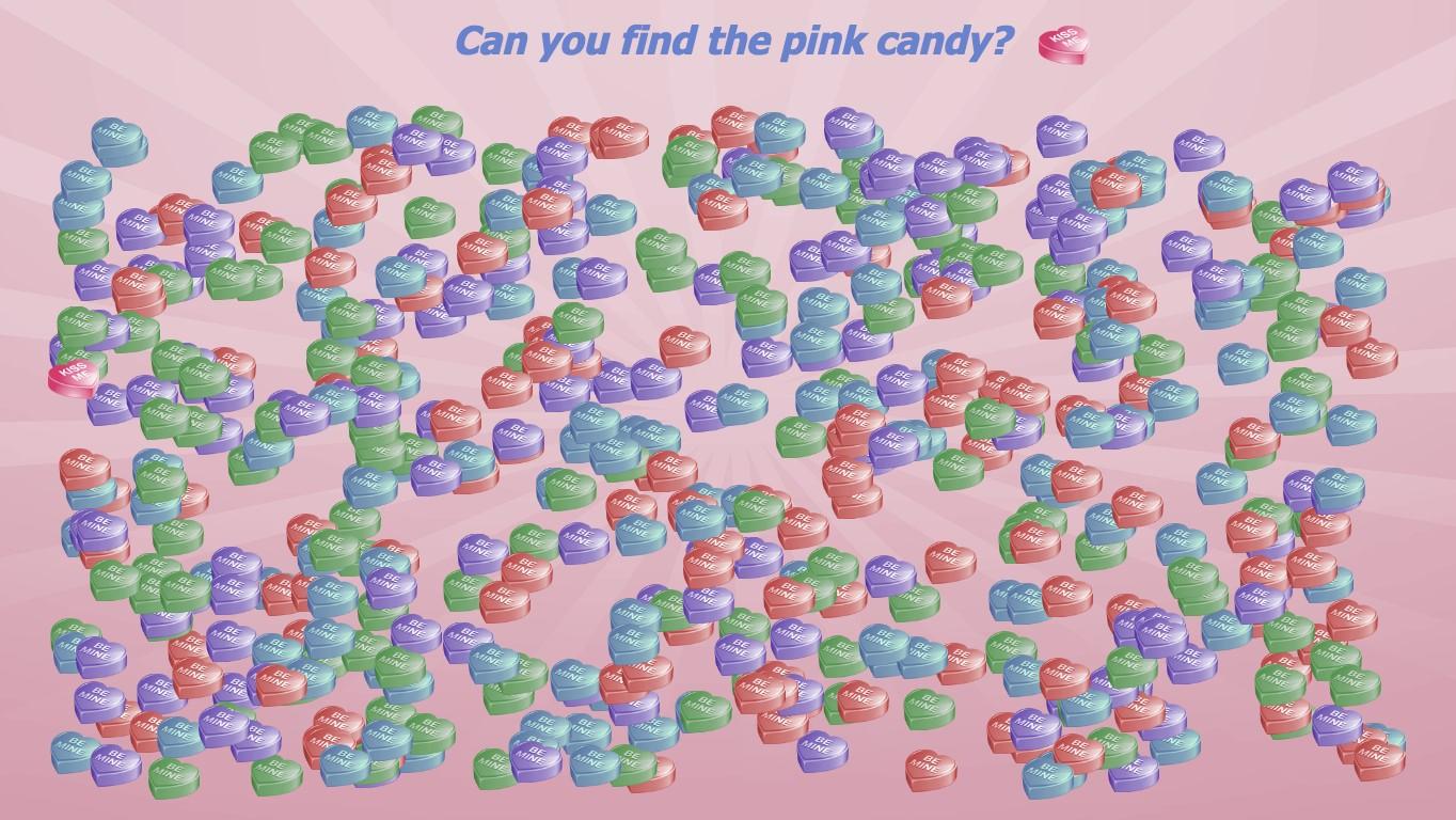 Candy Heart Search