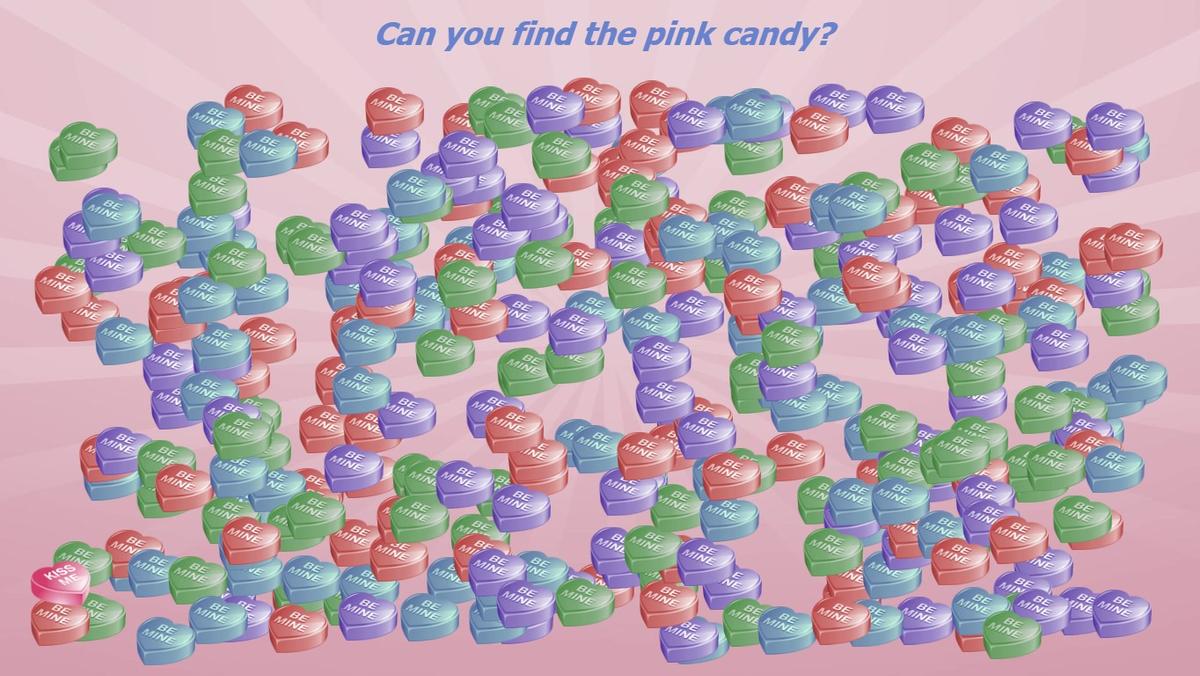 Candy Heart Search