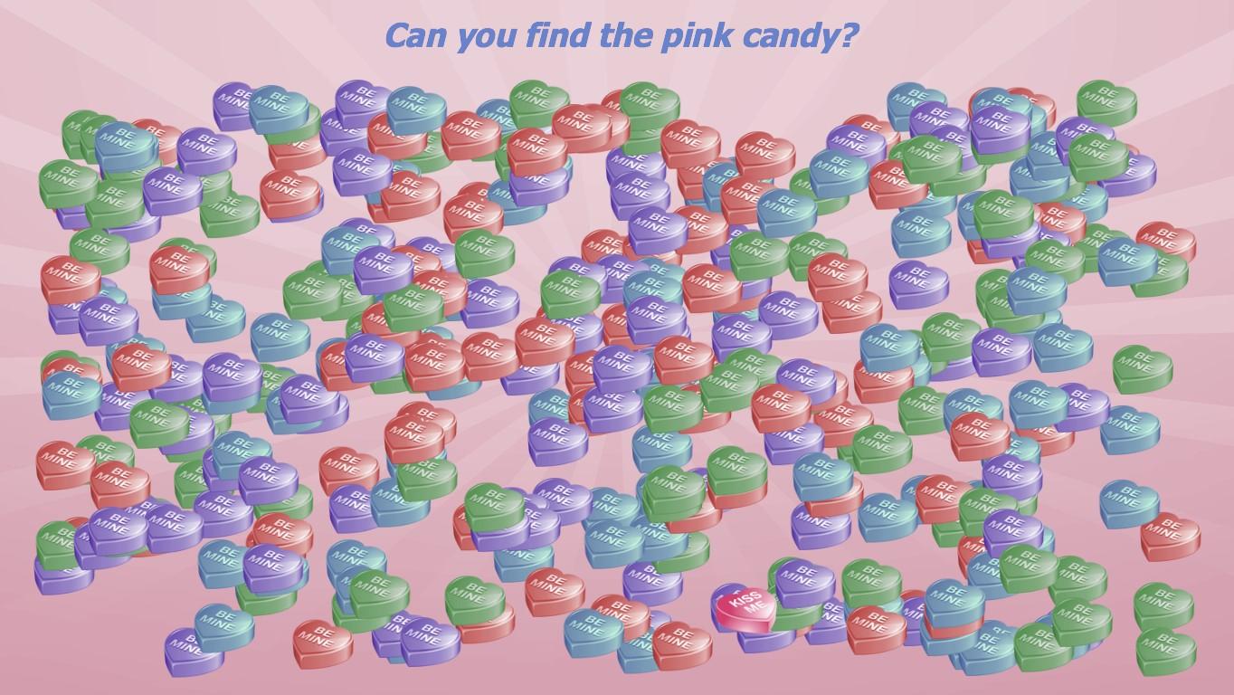 Candy Heart Search