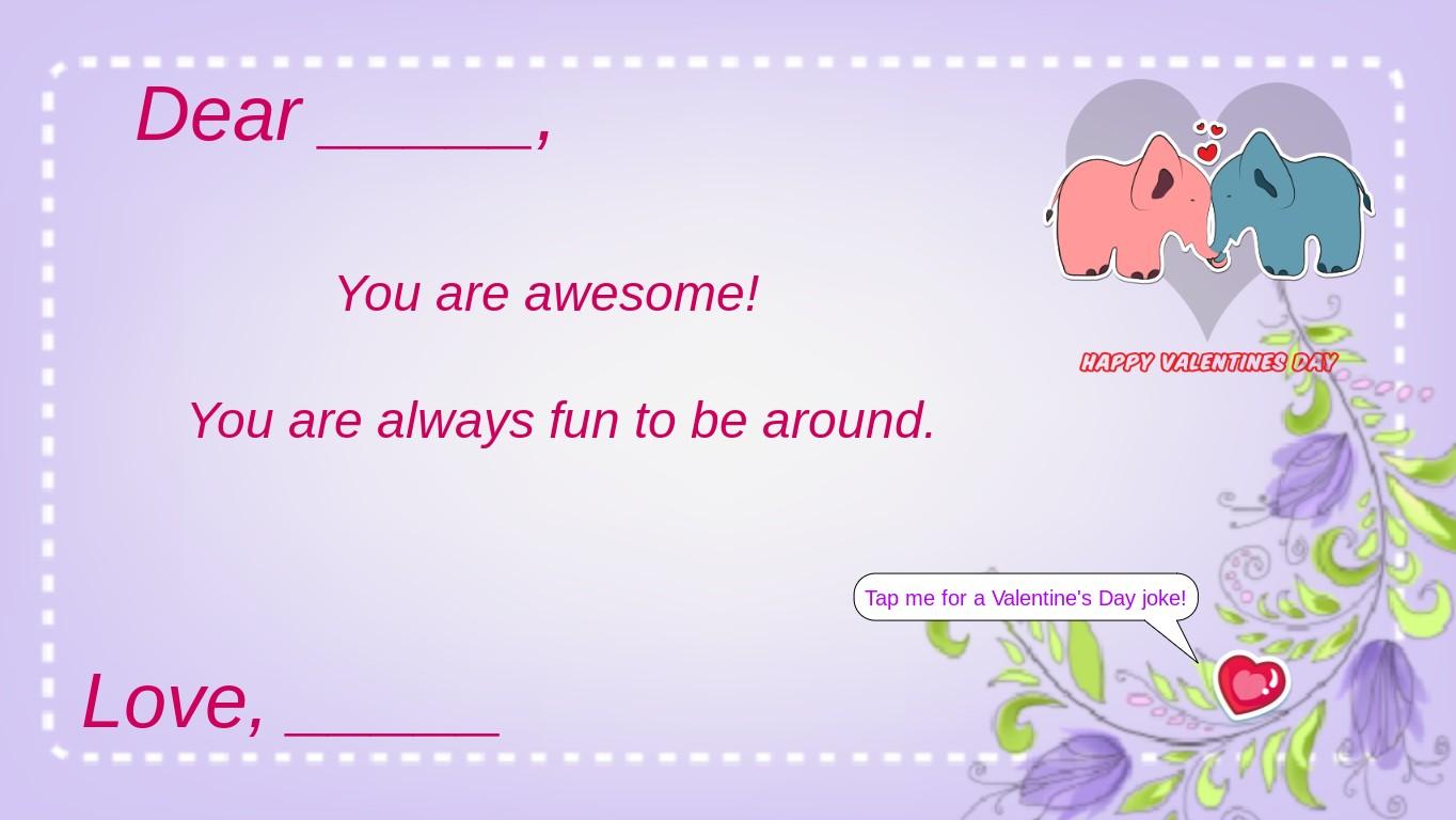 Valentine&#039;s Day E-card