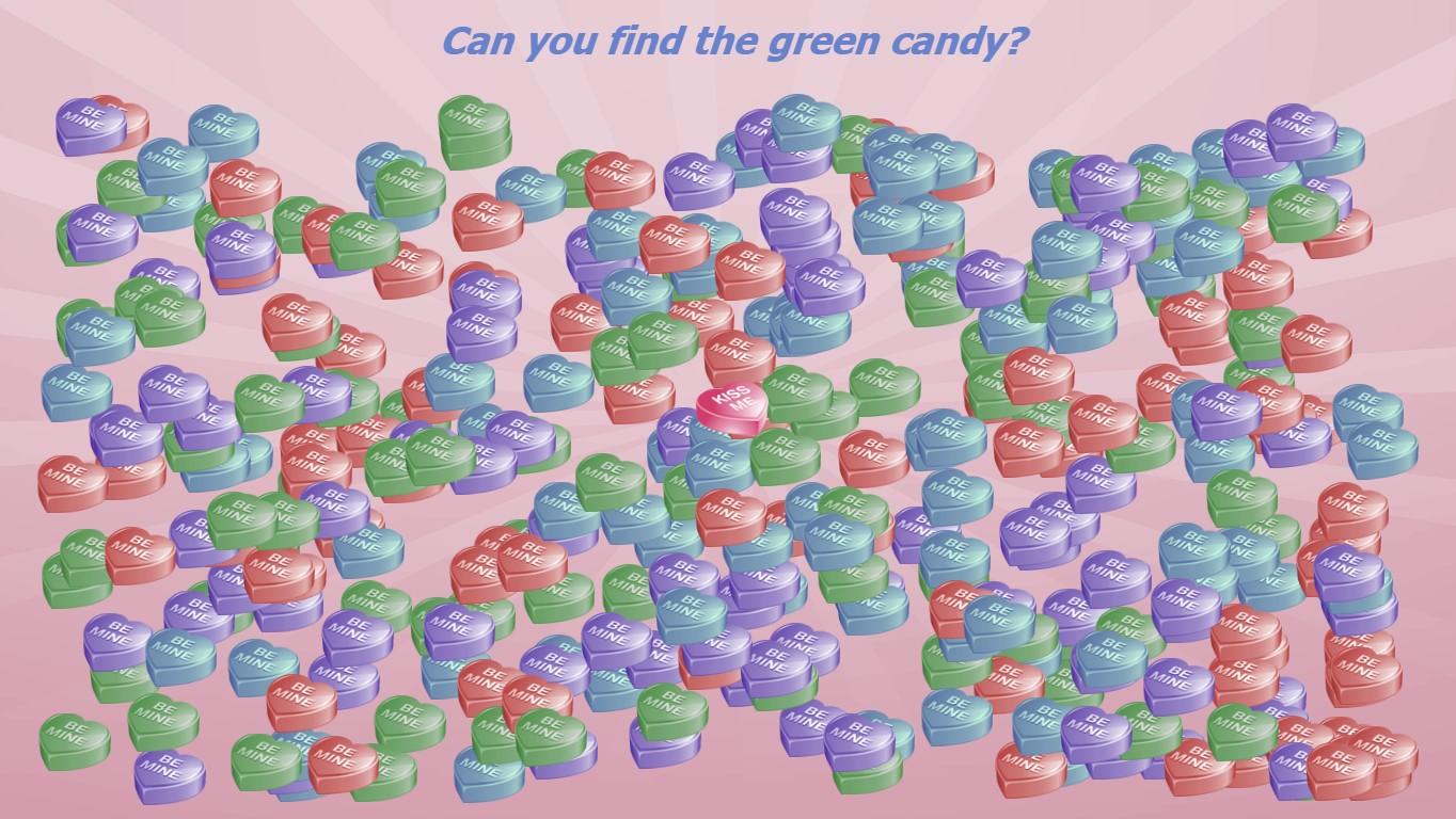 Candy Heart Search