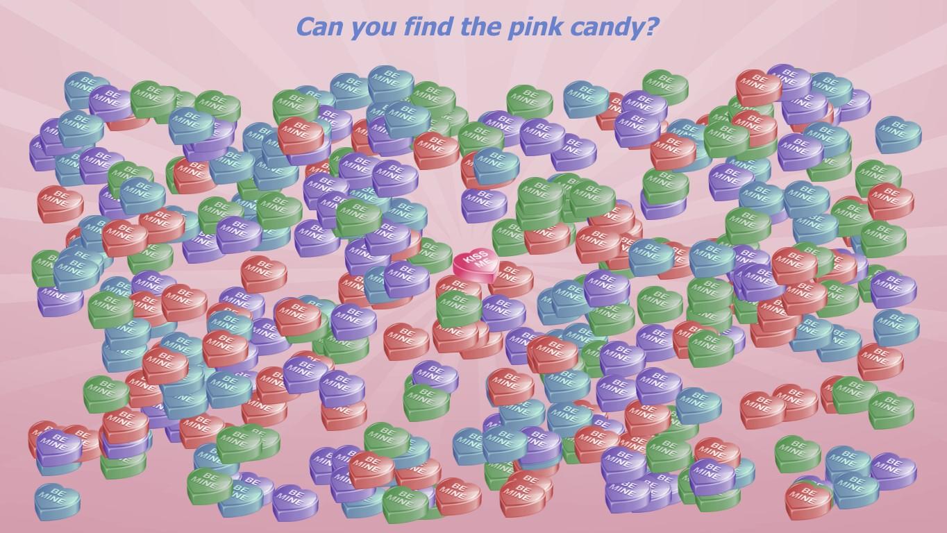 Candy Heart Search