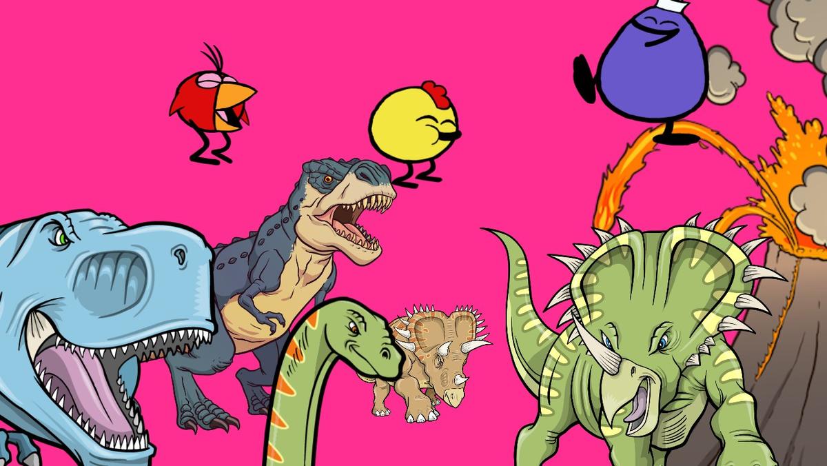 Peep N' Pals VS The Dinos!