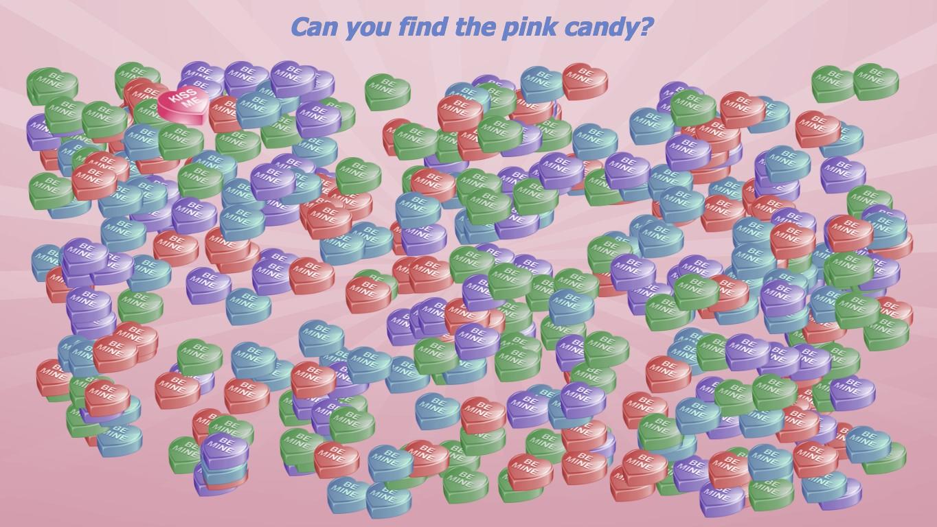 Candy Heart Search