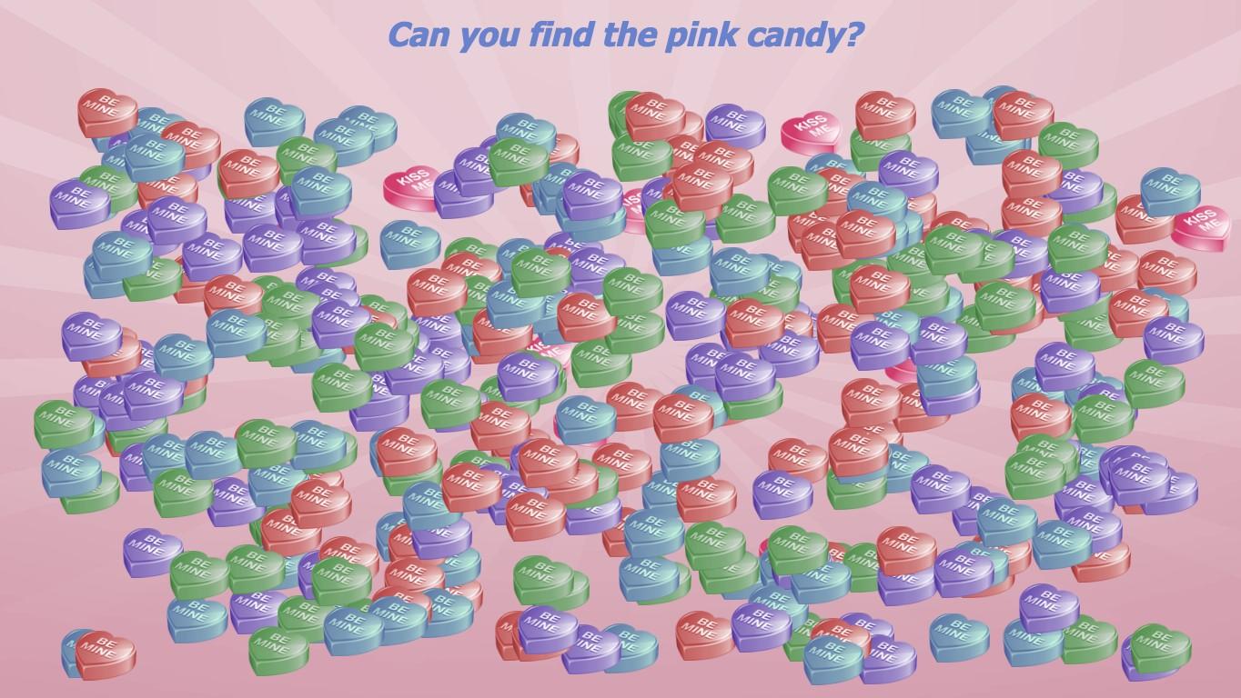 Candy Heart Search