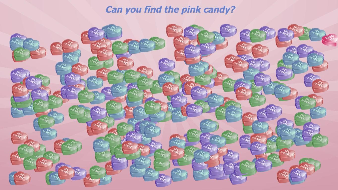 Candy Heart Search