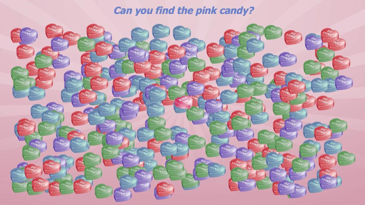 Candy Heart Search