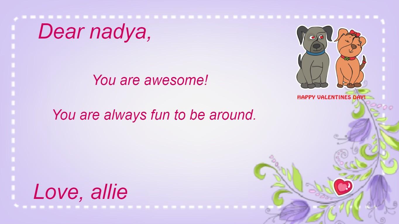 Valentine&#039;s Day E-card