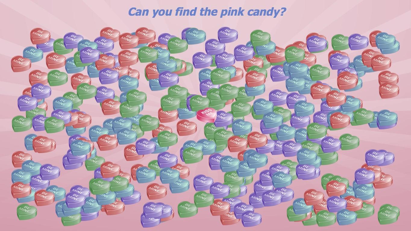 Candy Heart Search