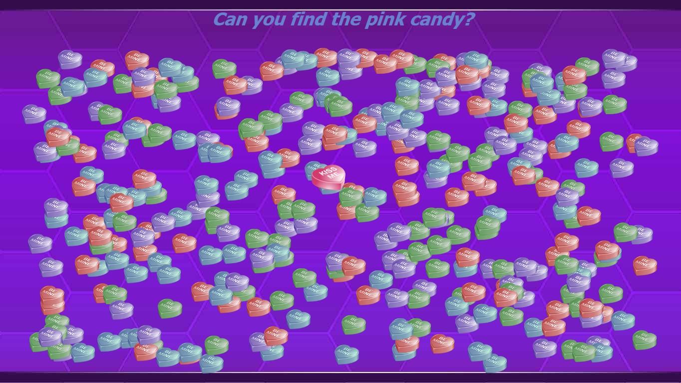 Candy Heart Search