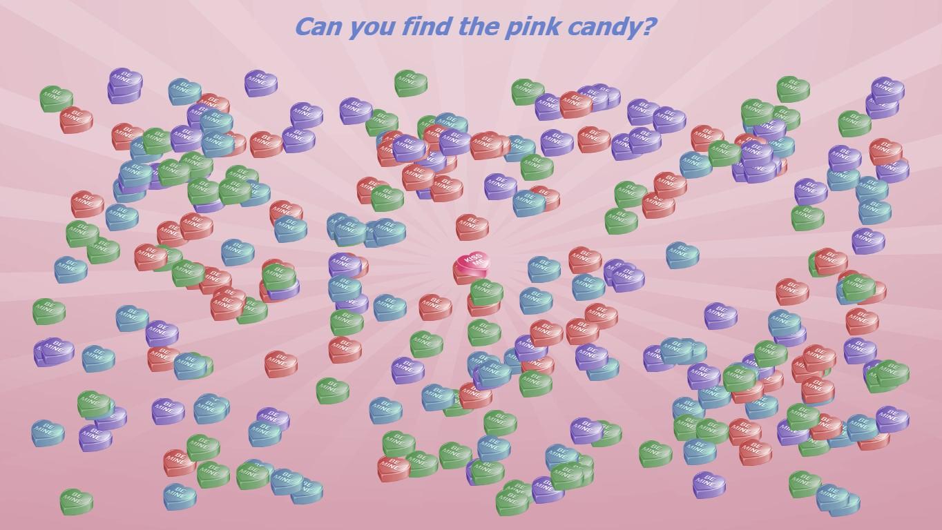 Candy Heart Search