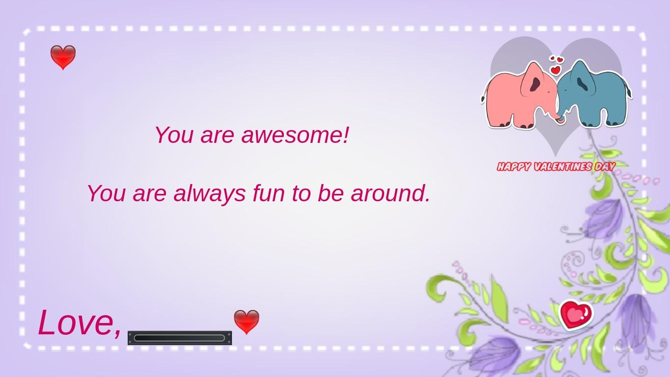 Valentine's Day E-card