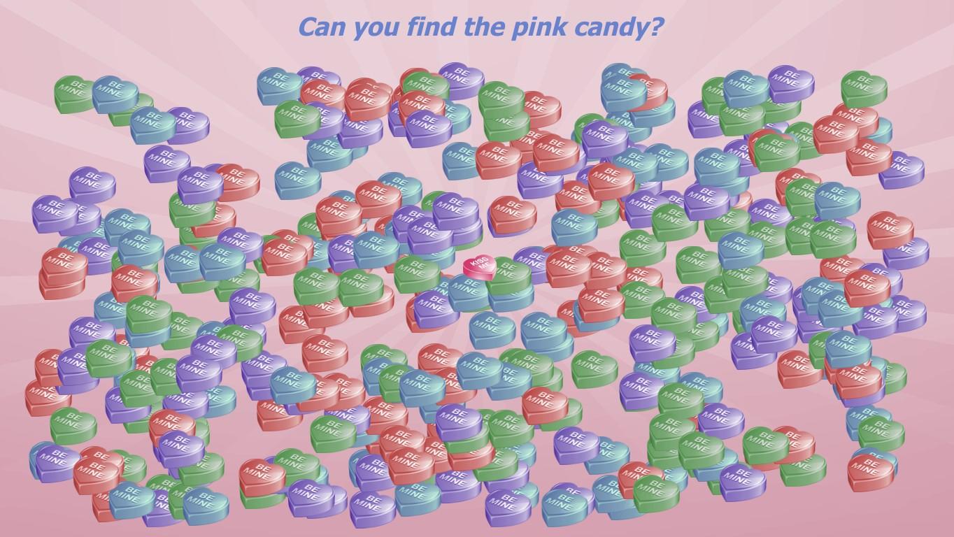 Candy Heart Search