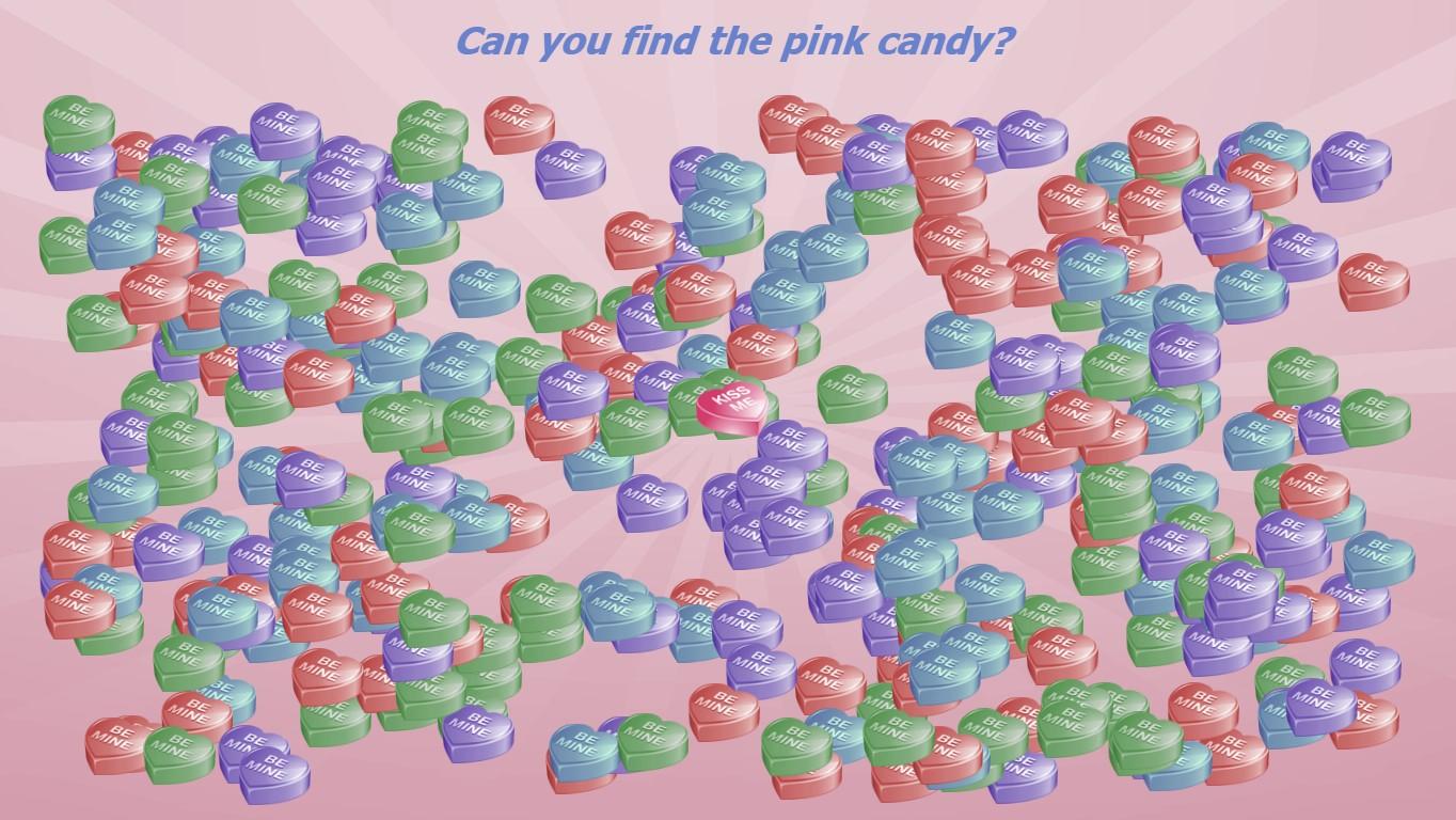 Candy Heart Search