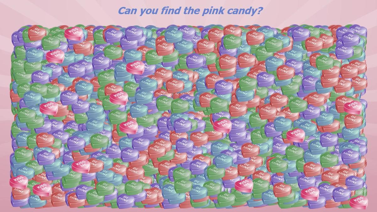 Candy Heart Search