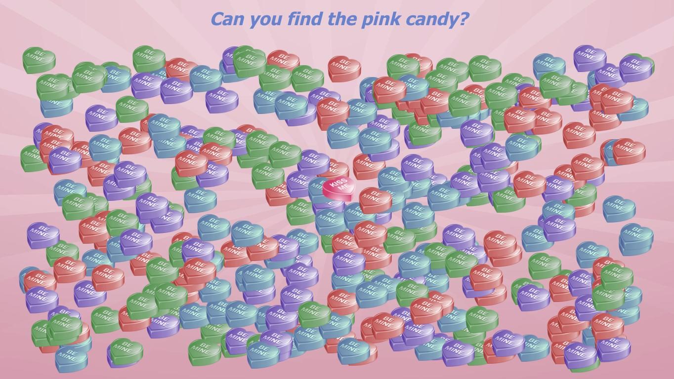 Candy Heart Search