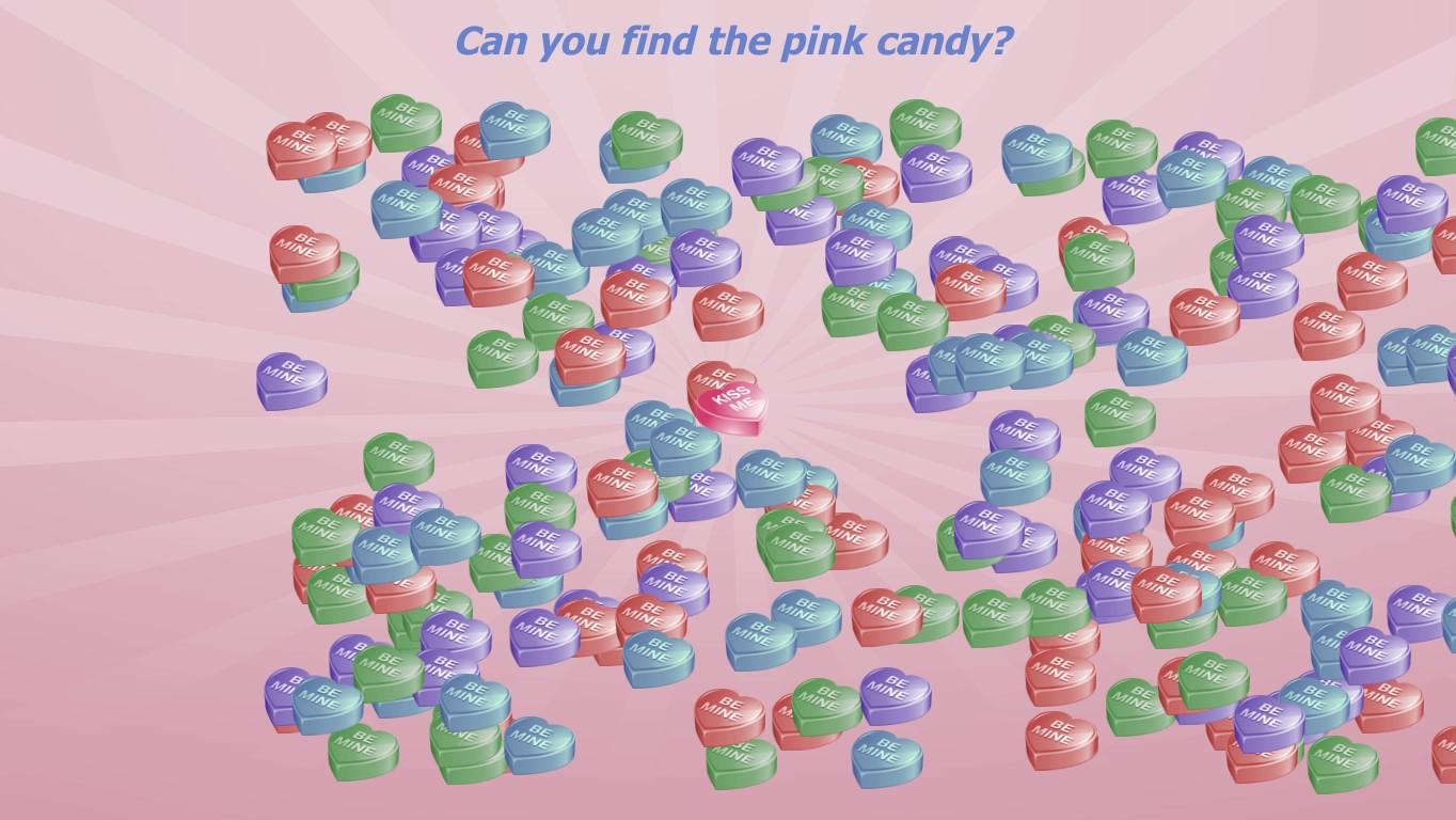 Candy Heart Search