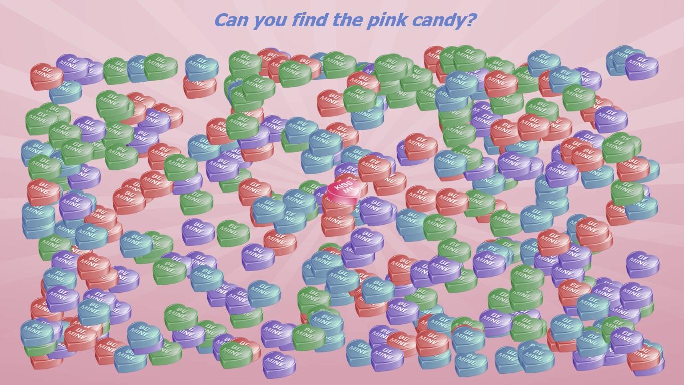 Candy Heart Search